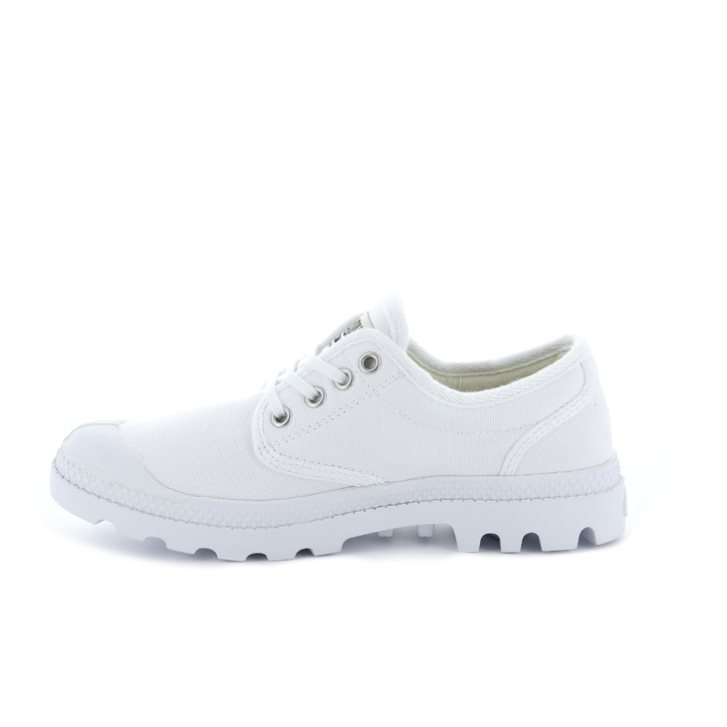 Pánské Oxfordky Palladium Pampa OX Originale Bílé | CZ IYF-24X